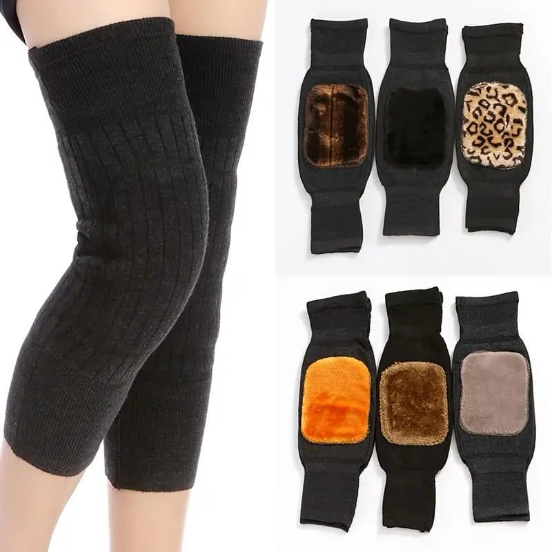 Wool Knee Warmer | Knee Pads With Strap (Pair)