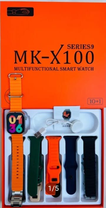 SMART WATCH MK100 ( 10 IN 1 )